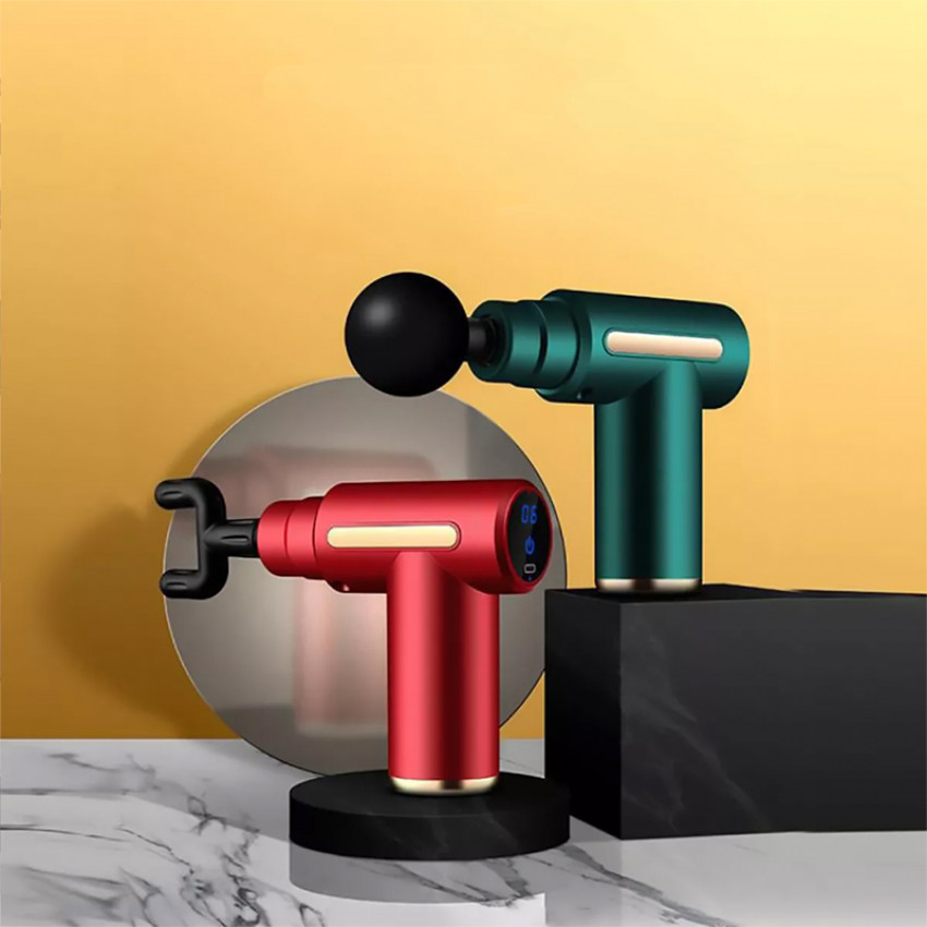 masážna pištoľ - použitie